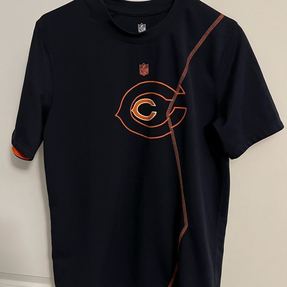 Chicago Bears SS vintage style NFL youth jersey t shirt XL Boys model polyester